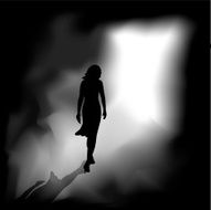 Woman of darkness is to light N2