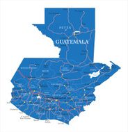 Guatemala Map N2