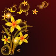 Flowers and birds N12