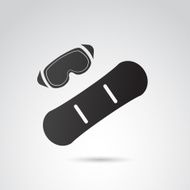 Snowboard icon