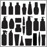 Cosmetics bottles N2