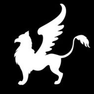 Silhouette griffon