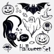Set of icons for Halloween N25