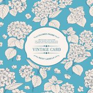 Vintage Floral Label N2