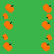 Pumpkins left and right