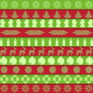 Christmas ribbon vector N2