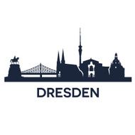 Dresden City Skyline