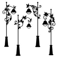vintage ornament posts