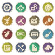 Auto Service web icons