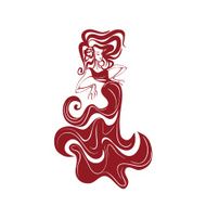 flamenco dancer holding spectacular pose