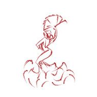 flamenco dancer holding spectacular pose N2