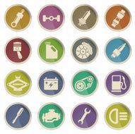 Auto Service web icons N2