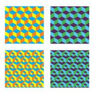 Seamless Cubes Patterns N2