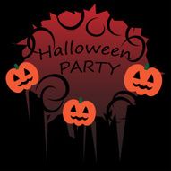 Halloween party pumpkins