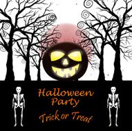Halloween greeting card N19