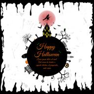 Halloween greeting card N24