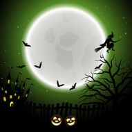 Halloween greeting card N25