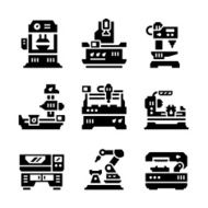 Set icons of machine tool N2