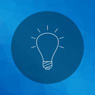 Glowing bulb
