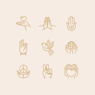 Vector Set Of Icons N10