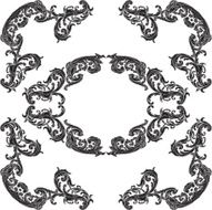Square ornate page N2