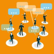 People all over the world communicate with each other N2