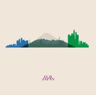 Vector silhouettes of the city N11