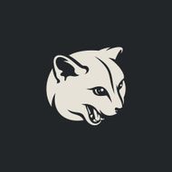 Cat head face Vector Illustration N2