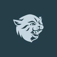 Cat head face Vector Illustration N3