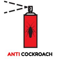 packaging of insecticide with image cockroach