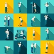 Golf People Flat