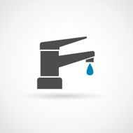 Faucet Icon Flat