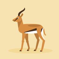 Antelope Vector Illustration