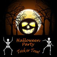 Halloween greeting card N32