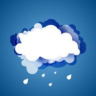 blue sky with clouds N12