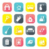 Maid Icons Flat Design N2