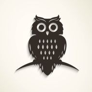 Vector Halloween Owl N2