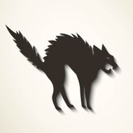 Vector Angry Cat