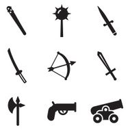 Old Weapons Icons N2