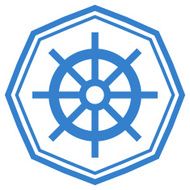 Ship steering wheel icon modern minimal flat design style rudder