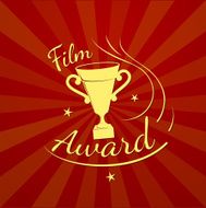 Folm award vector typography N2