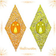 Abstract Pattern Pumpkin One N2