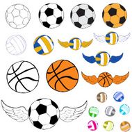 Clipart with balls
