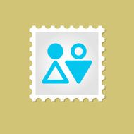WC vector stamp