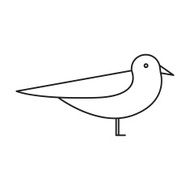 Vector Abstract Swallow