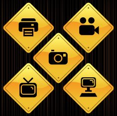Yellow Signs - Media