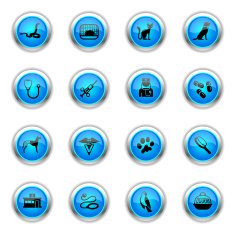 Blue Icons - Veterinary