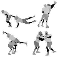 American Football Players N16
