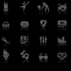 Rock Music Icon N3