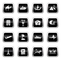 Supergloss Black Icons - Vacation
